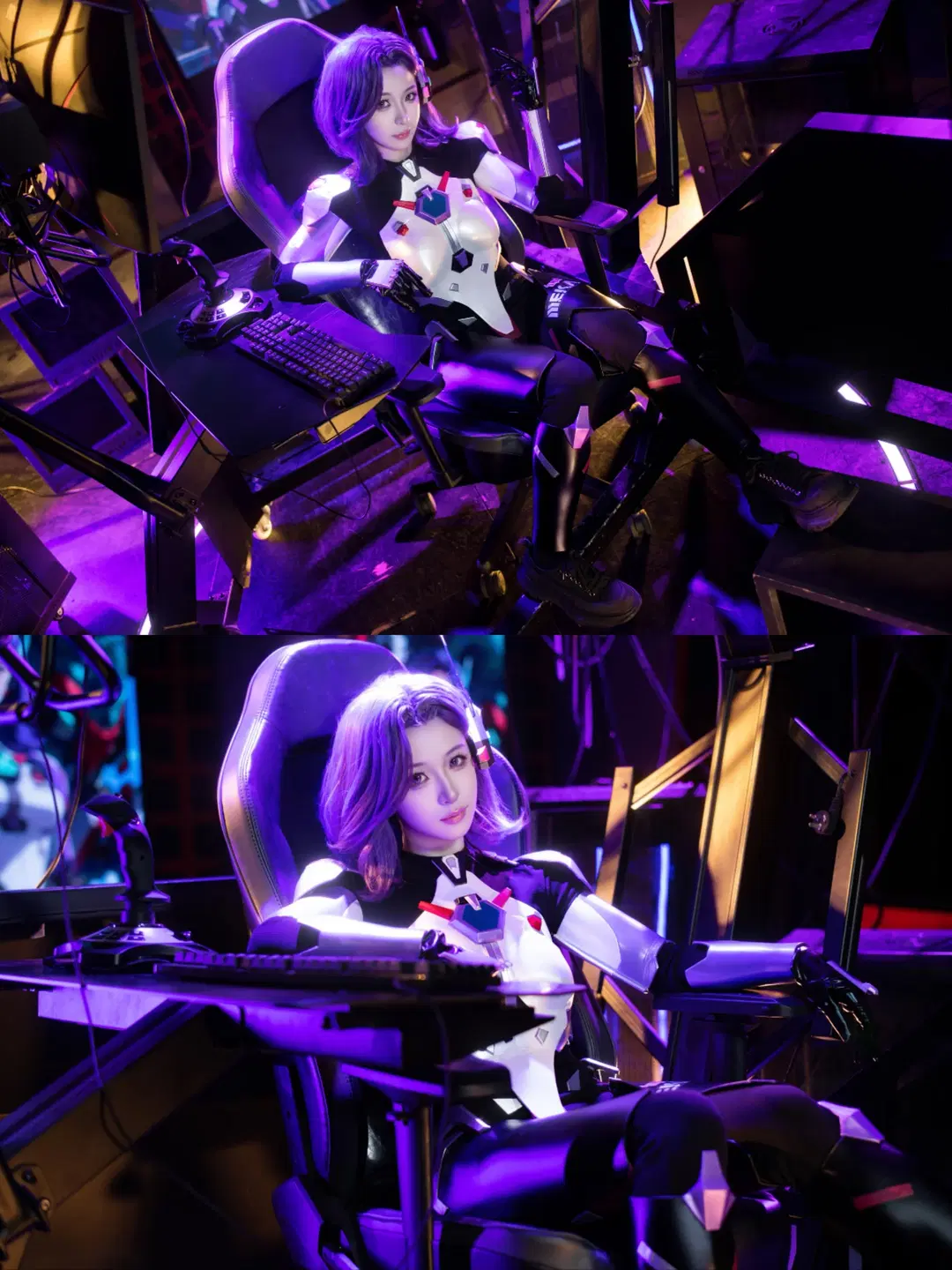 [Yuna Lee cosplay] Overwatch MEKA Squad's Internal Showdown by 拉克苏 - Image 4
