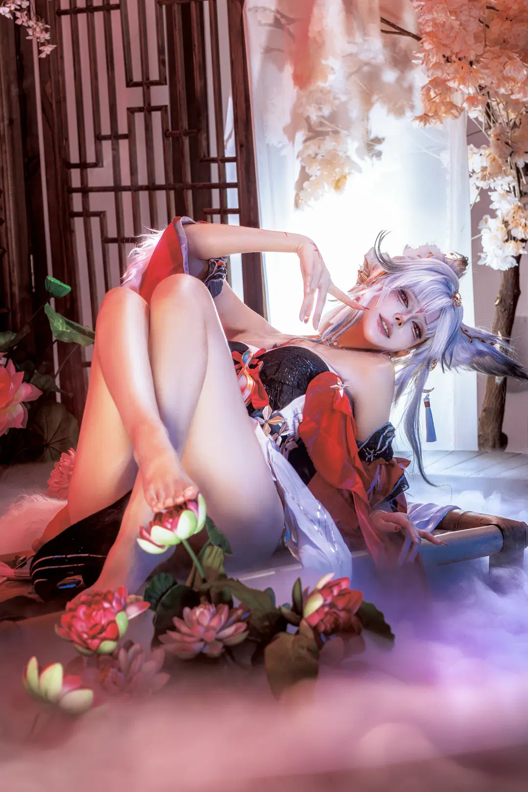 鸣潮, 古风cos, 兽耳cos, 心月狐cos, 奇幻写真