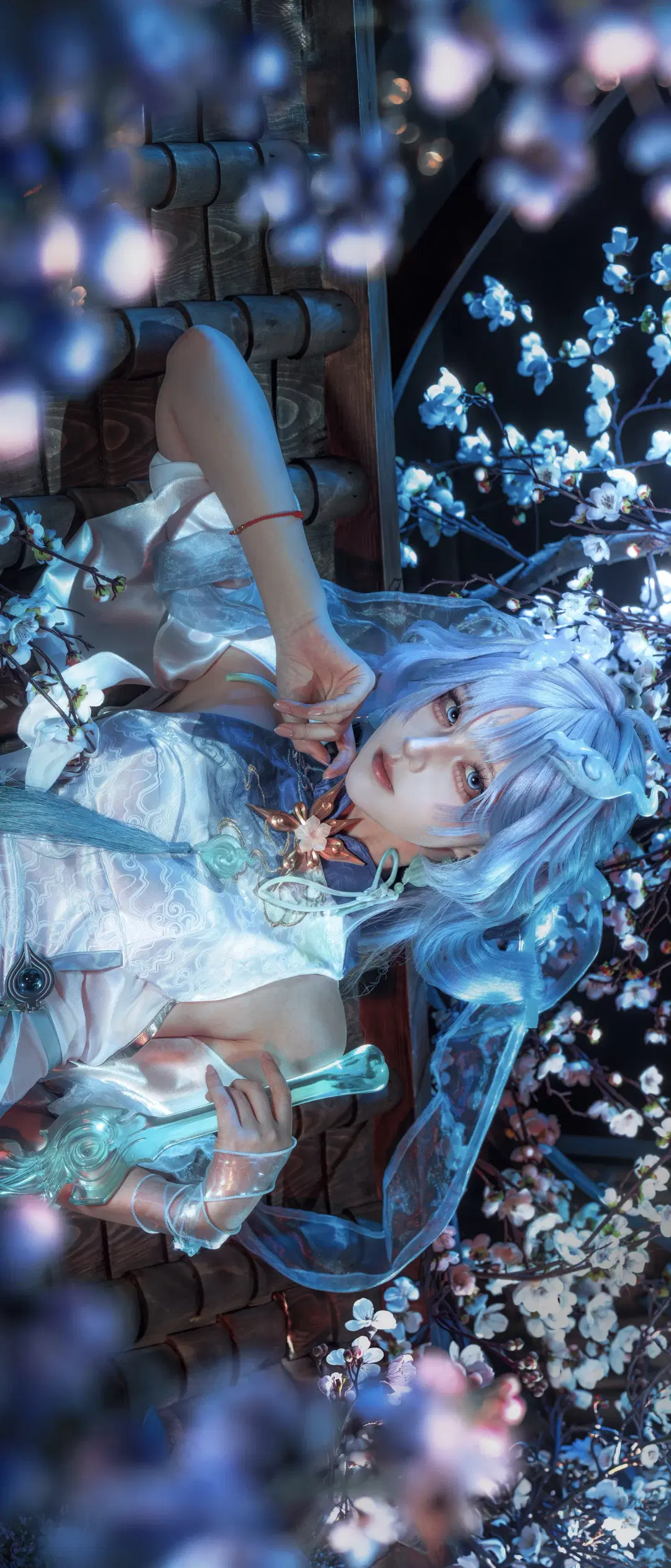 鸣潮, 二次元cosplay, 游戏角色扮演, 国风奇幻, 清宵cos