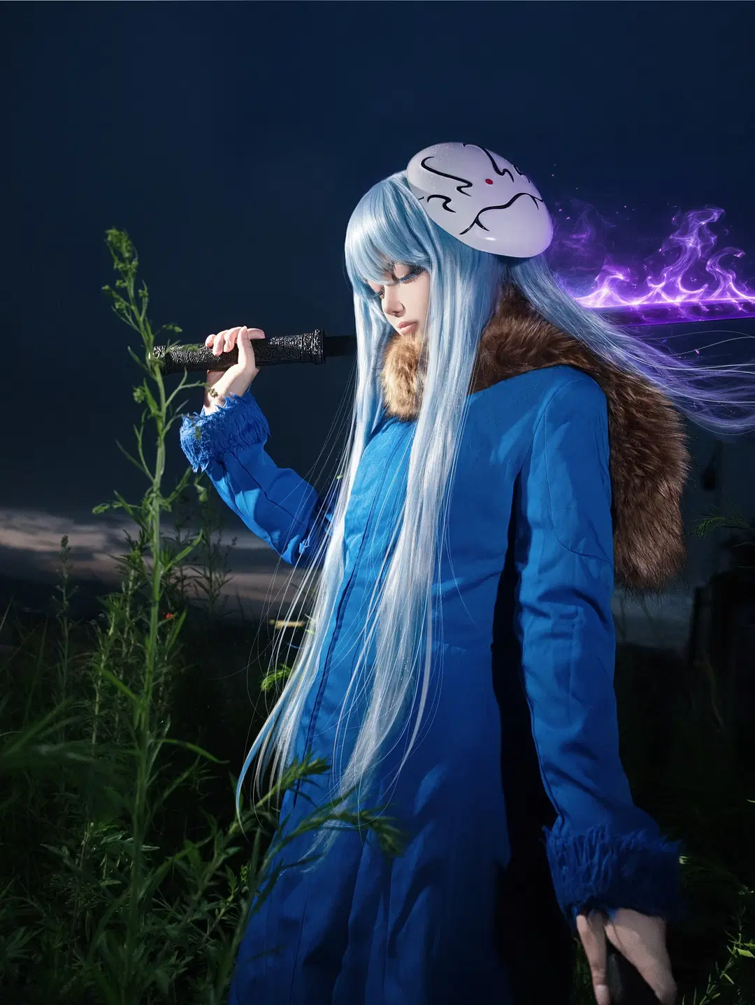 【利姆露cos】关于我转生成为史莱姆这档事，魔王与萌王的双重气质 - 谷诗雨玲 - 第2张