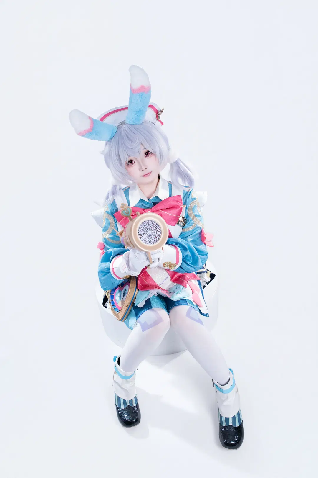 【シグウィン コスプレ】白ホリ撮影・単独ポーズ実践リファレンス記録 - 陌筱黎 - 2枚目