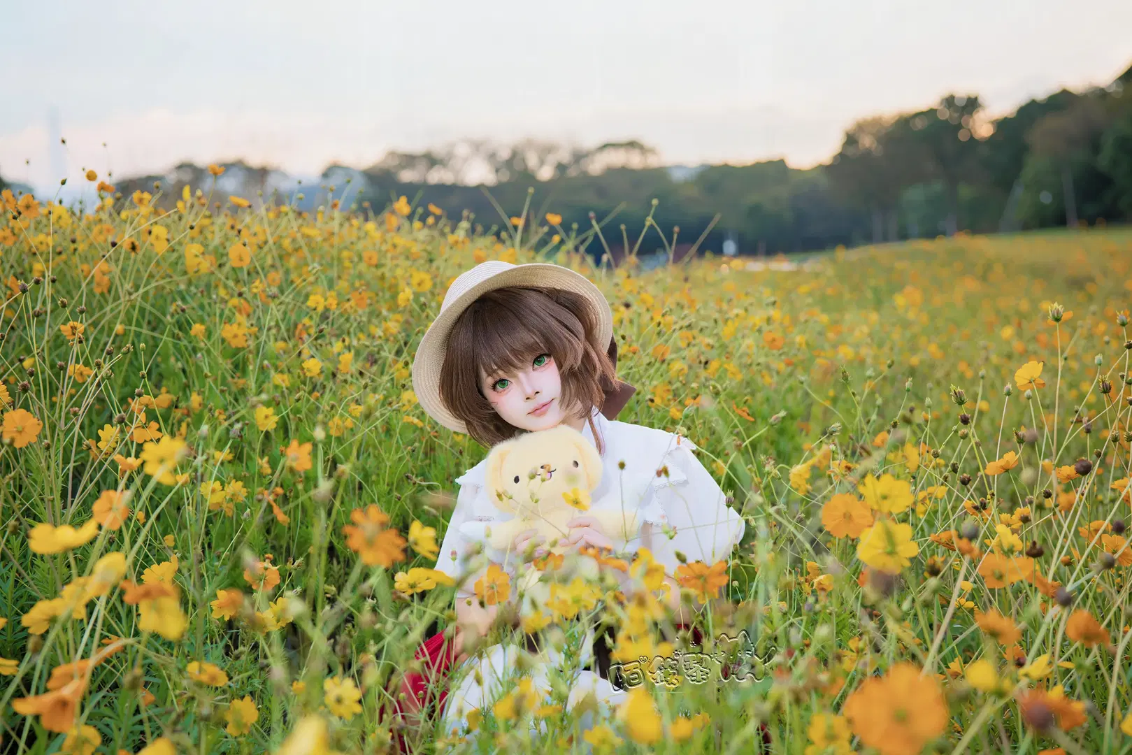 【木之本桜 コスプレ】黄色い花畑で紡ぐ春の童話・撮影記録 - 陌筱黎 - 2枚目