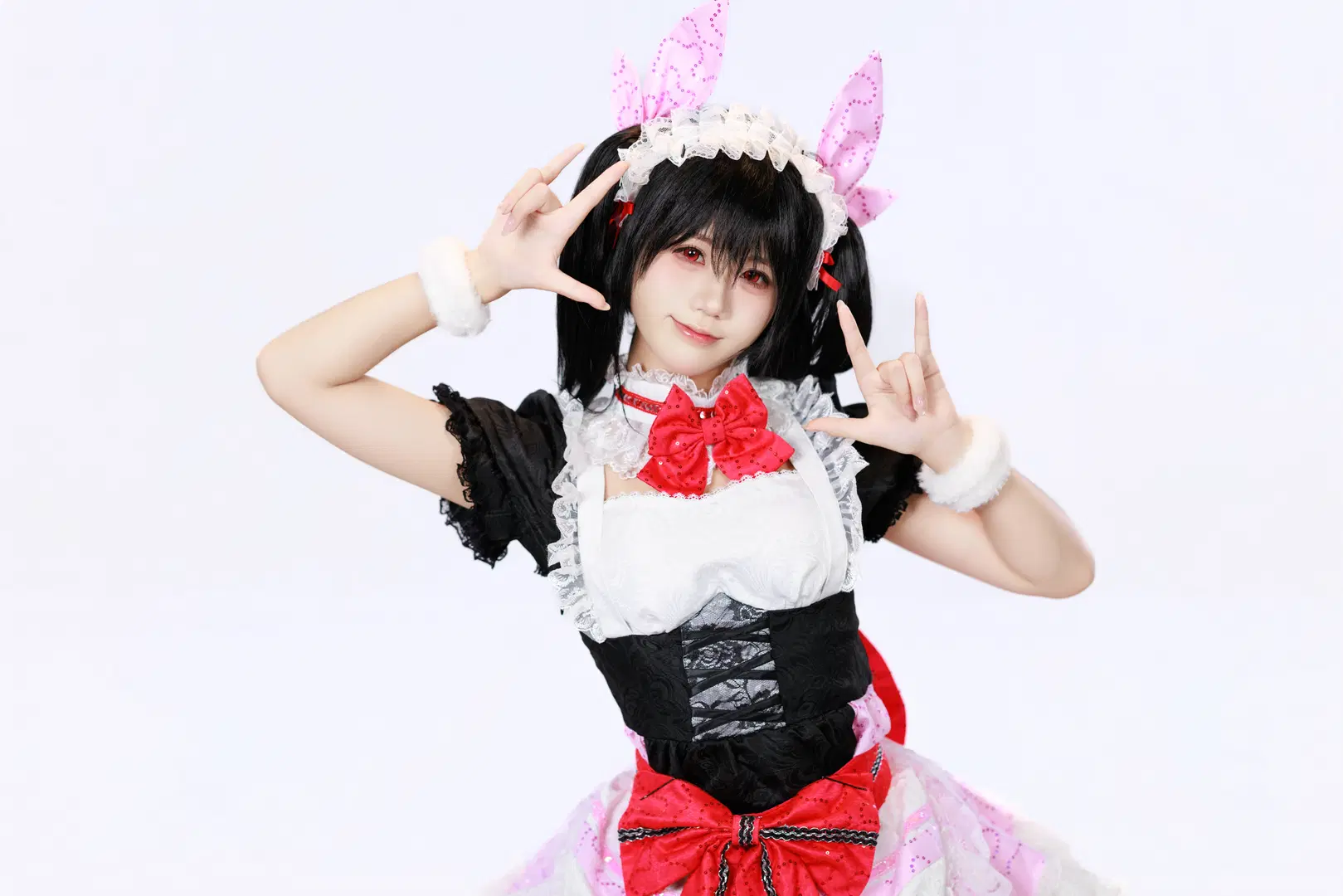 【矢澤妮可cos】Lovelive雙馬尾女僕裝的元氣日常 - Kuzi - 第8張