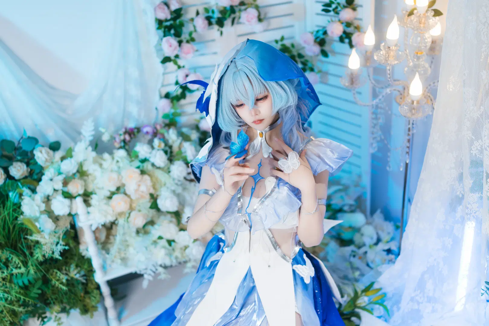 守岸人cos 鸣潮里的蓝色静谧感 - Kuzi - 第10张