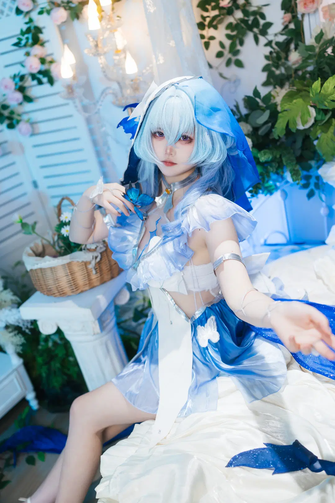 守岸人cos 鸣潮里的蓝色静谧感 - Kuzi - 第11张