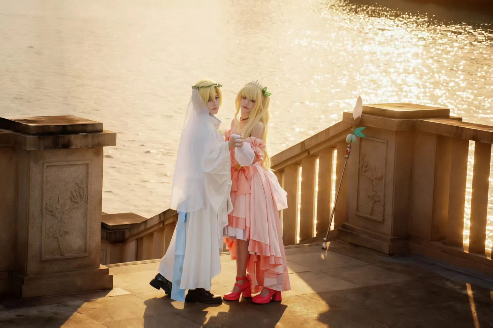 【Karin cosplay】Kamichama Karin: Pink Dress and Magical Wand Outdoor Location Photoshoot — Cosplay by 桐生kiryu - Image 2