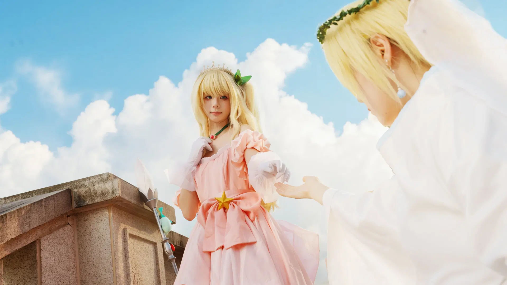 【Karin cosplay】Kamichama Karin: Pink Dress and Magical Wand Outdoor Location Photoshoot — Cosplay by 桐生kiryu - Image 3