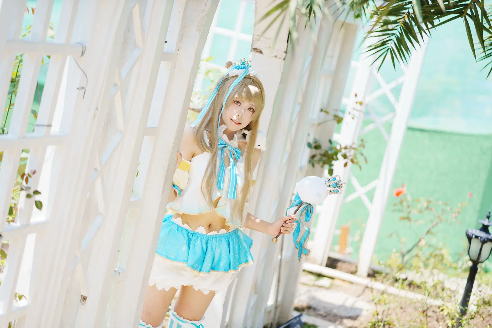 cos正片, 外景拍摄, 南小鸟cos, 白丝, LoveLive!