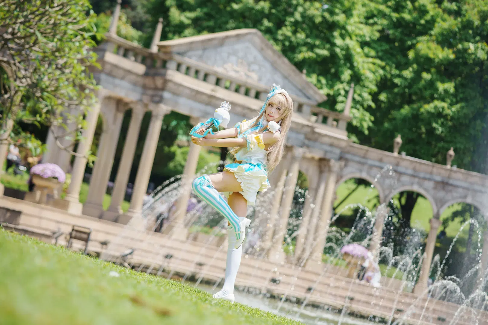 【南ことり コスプレ】『ラブライブ！』初夏の式雪：爽やかなロケーション撮影記録 - 桐生kiryu - 2枚目