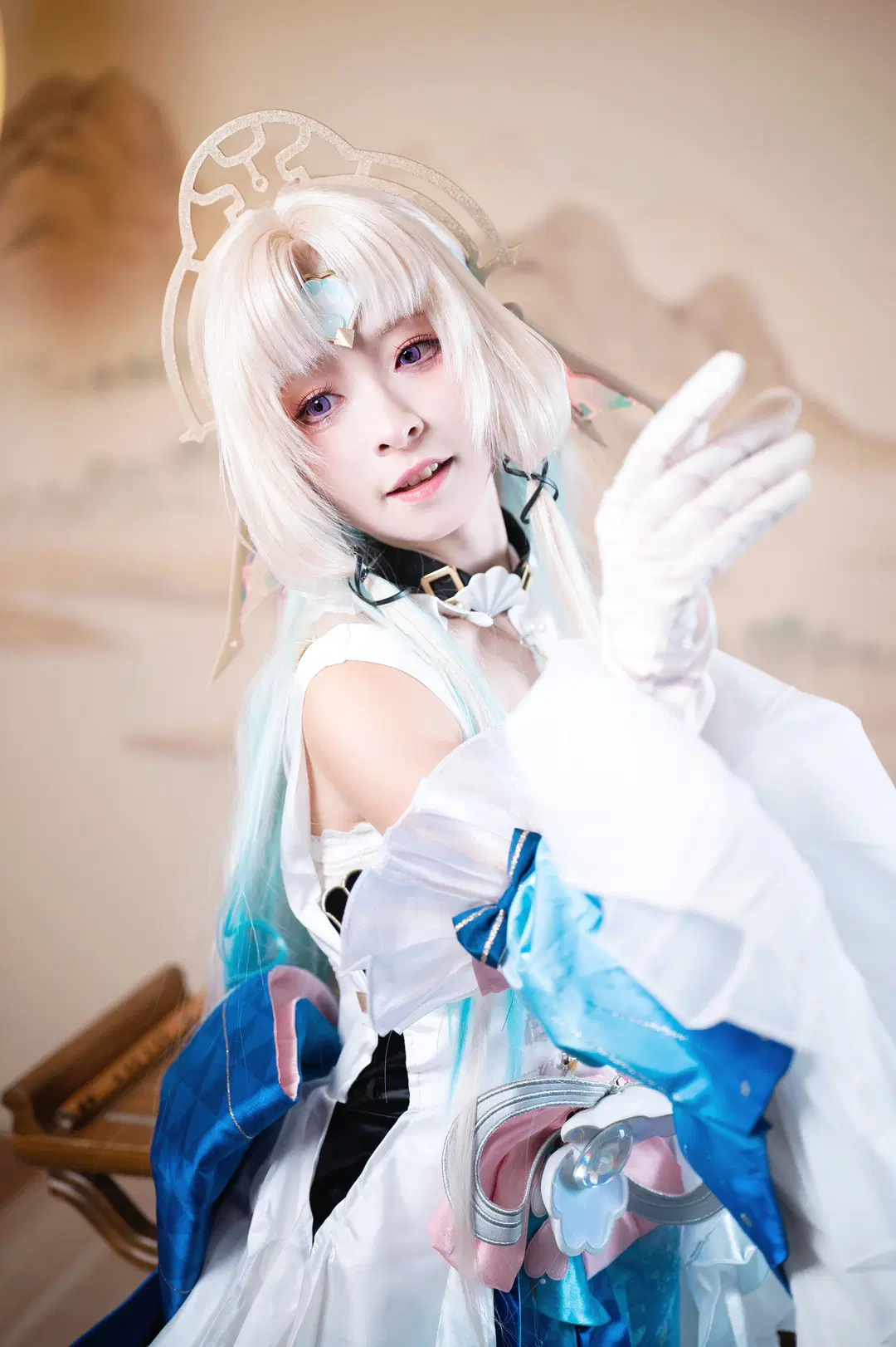 [Honkai: Star Rail Pearl cosplay] Grasping Chinese Classical Charm Through an Intellitron Form by 洛会像欧皇一样幸运 - Image 4