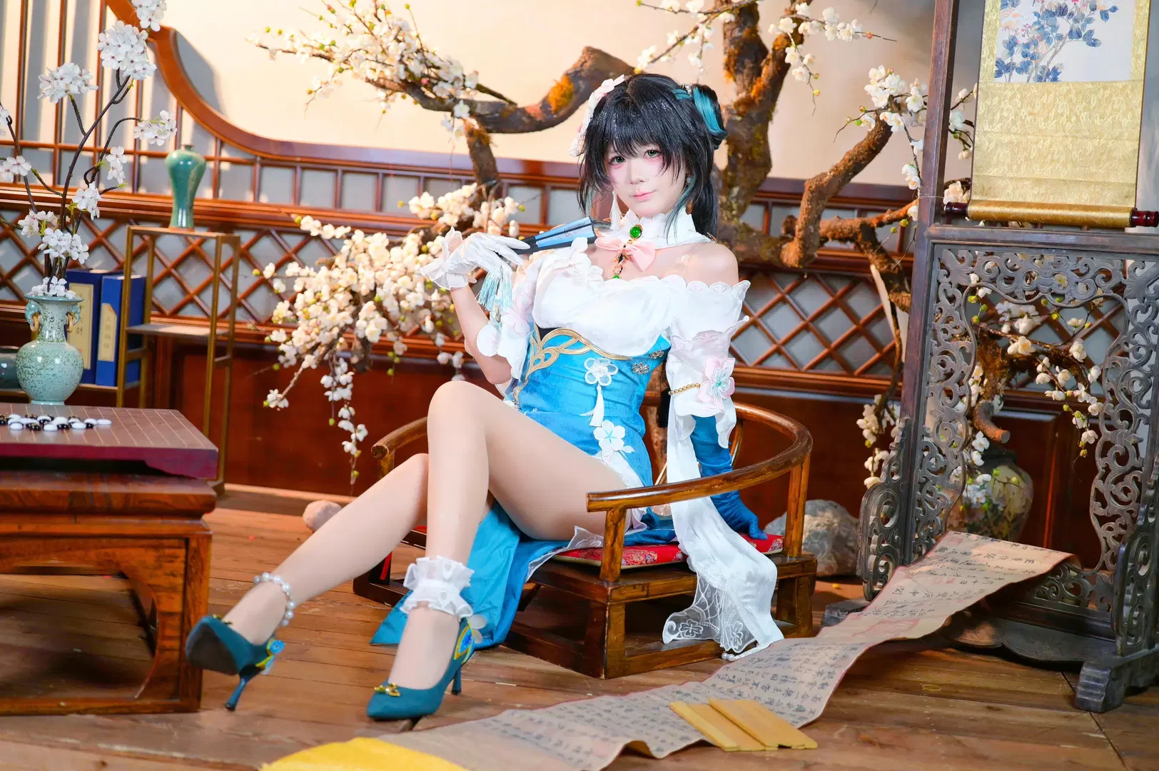 [Ruan Mei cosplay] Moments of Metamorphosis in Honkai: Star Rail by 洛会像欧皇一样幸运 - Image 2
