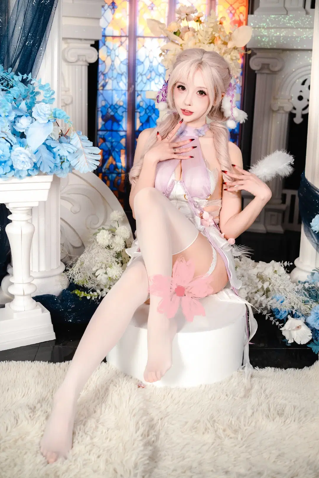 [Yu Linglong cosplay] NARAKA: BLADEPOINT: Illusory Silhouette Beneath the Gilded Frame by Doodle荼鸦（二次元版） - Image 2