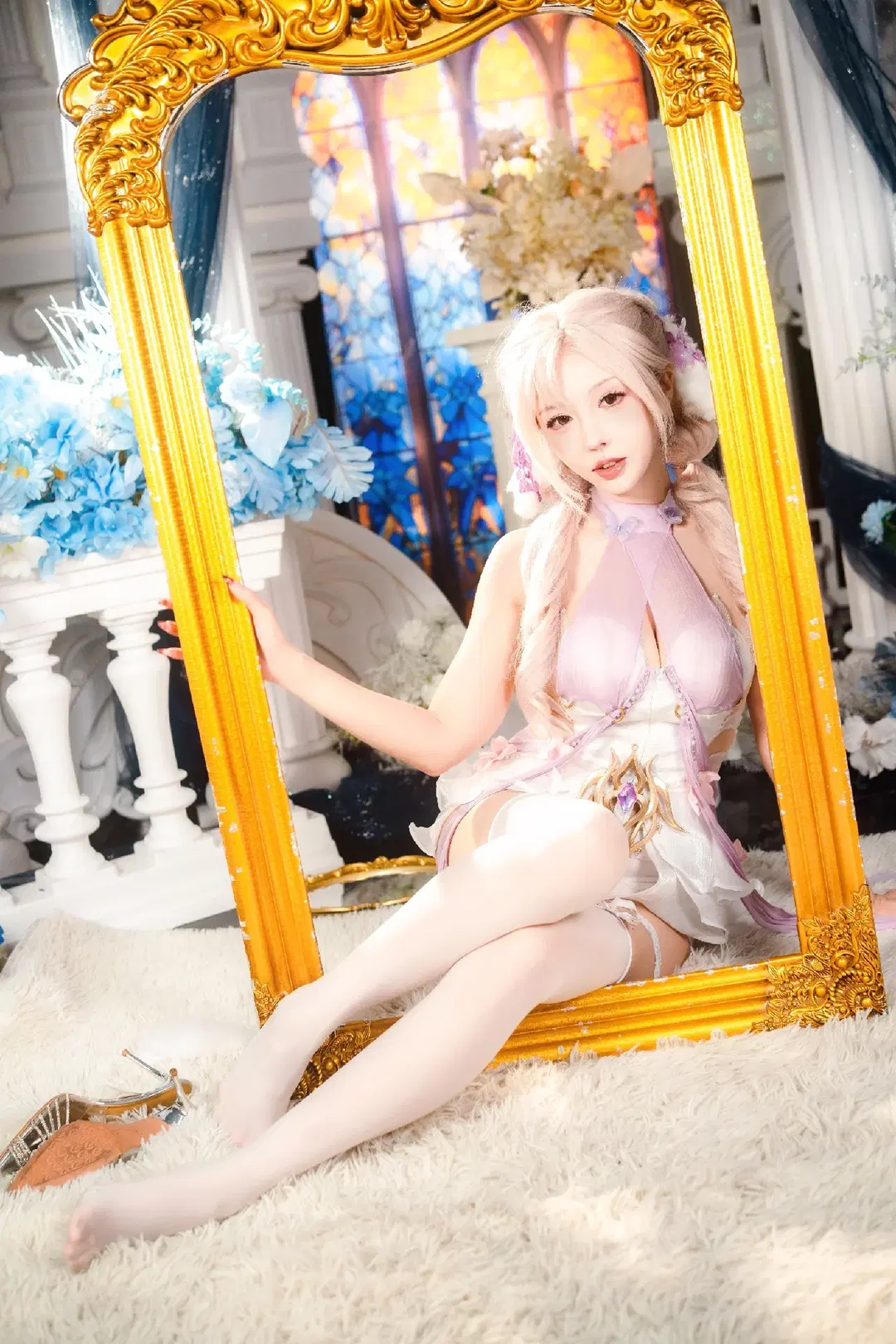 [Yu Linglong cosplay] NARAKA: BLADEPOINT: Illusory Silhouette Beneath the Gilded Frame by Doodle荼鸦（二次元版） - Image 3
