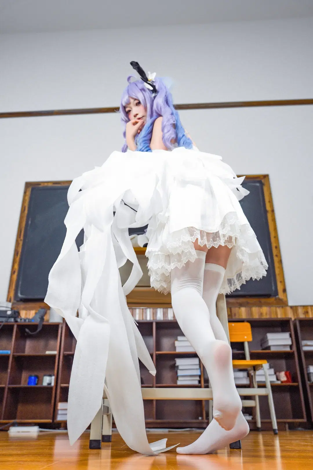 【独角兽cos】碧蓝航线教室里放课后的甜度 - Doodle荼鸦（二次元版） - 第5张
