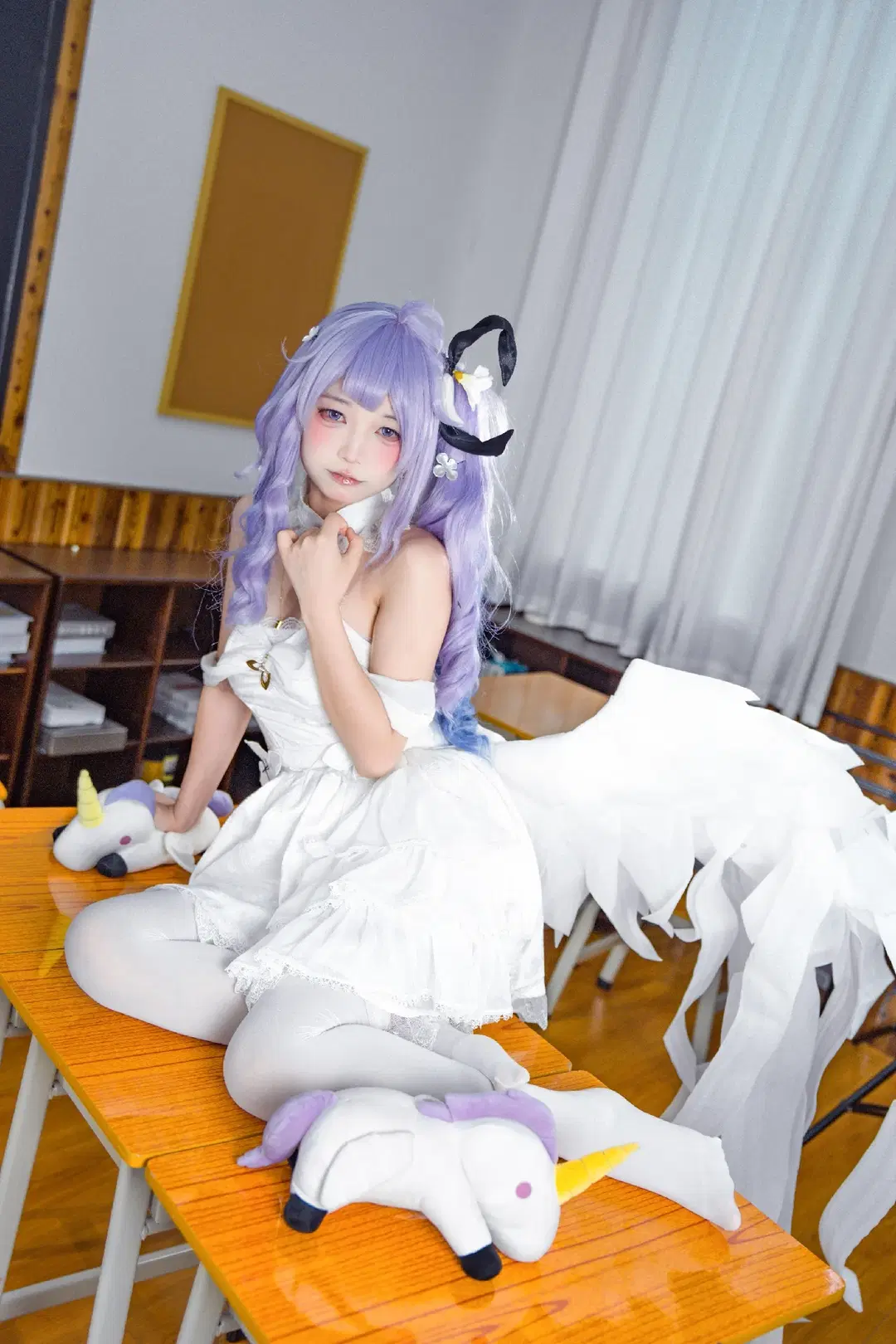 【独角兽cos】碧蓝航线教室里放课后的甜度 - Doodle荼鸦（二次元版） - 第7张