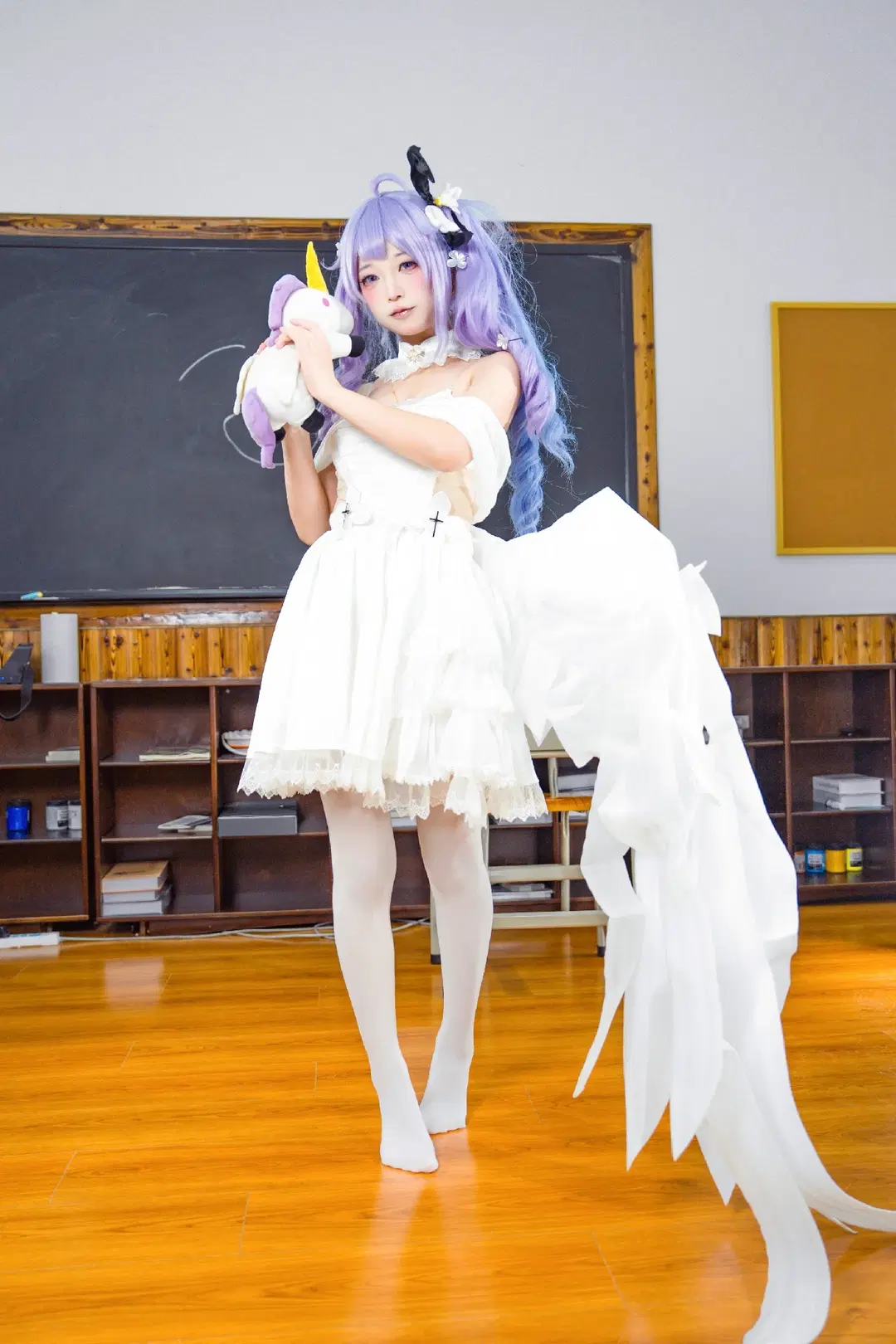 【独角兽cos】碧蓝航线教室里放课后的甜度 - Doodle荼鸦（二次元版） - 第8张