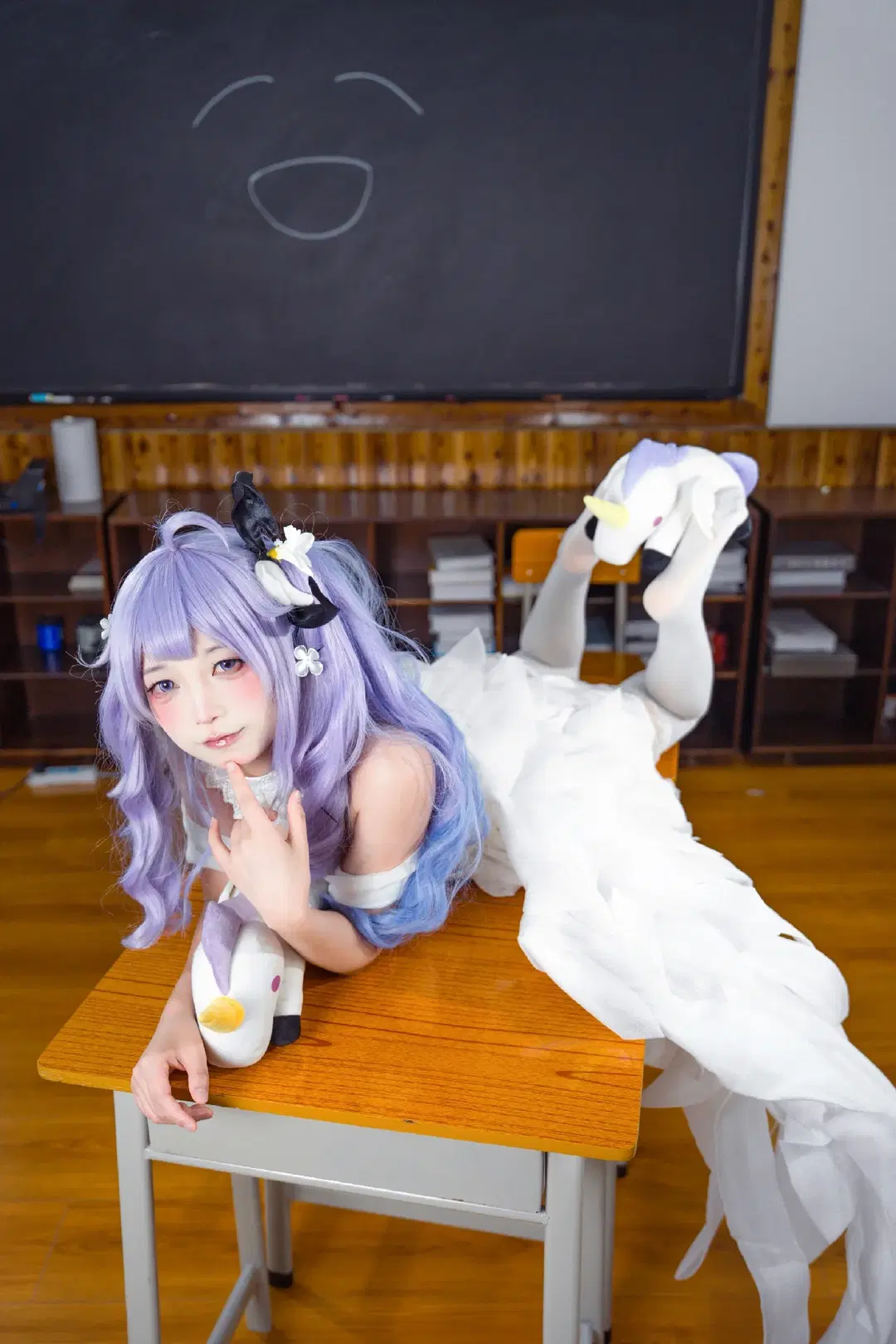 【独角兽cos】碧蓝航线教室里放课后的甜度 - Doodle荼鸦（二次元版） - 第9张