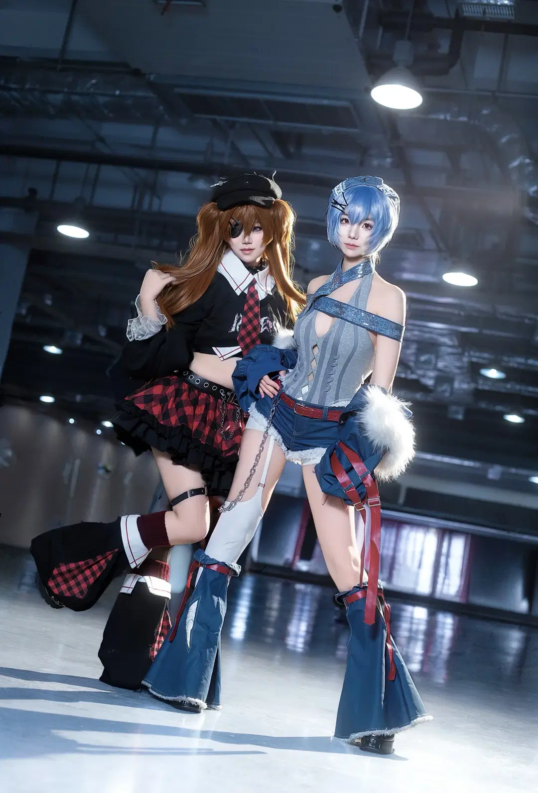綾波レイコスプレ, アスカコスプレ, エヴァ, ロックバンドのコスプレ, ストッキング