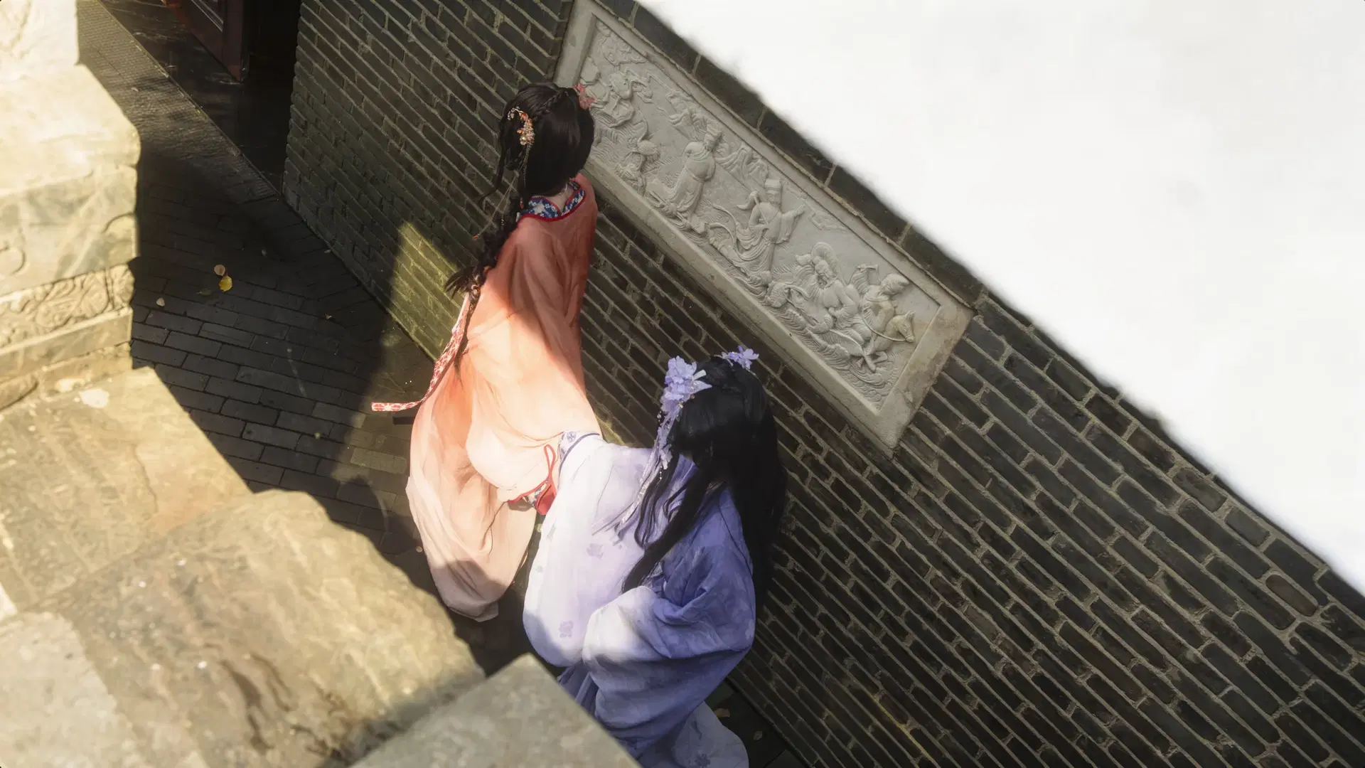 【大喬 コスプレ＆小喬コスプレ】江東の二喬、並び咲く蓮の華 - 御油佳佳子_（困困社畜版） - 8枚目