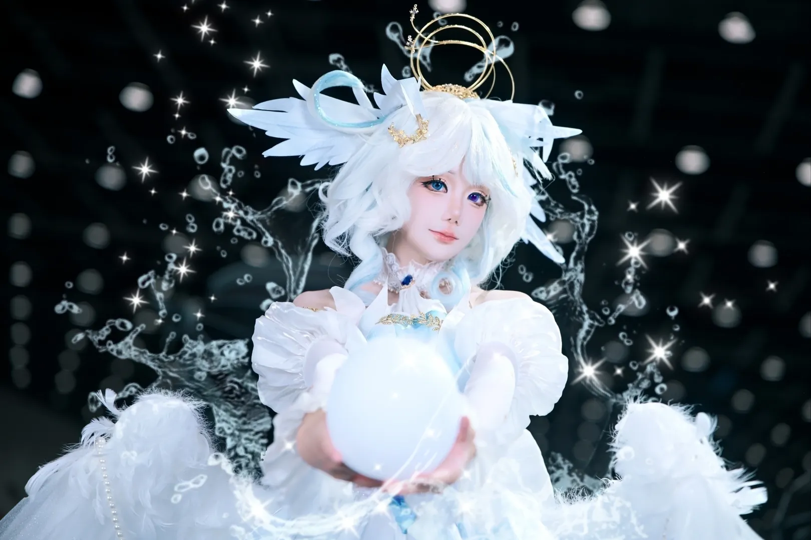 原神, 空月之歌, 芙宁娜cos, 芙卡洛斯, 生日cosplay - 第1张