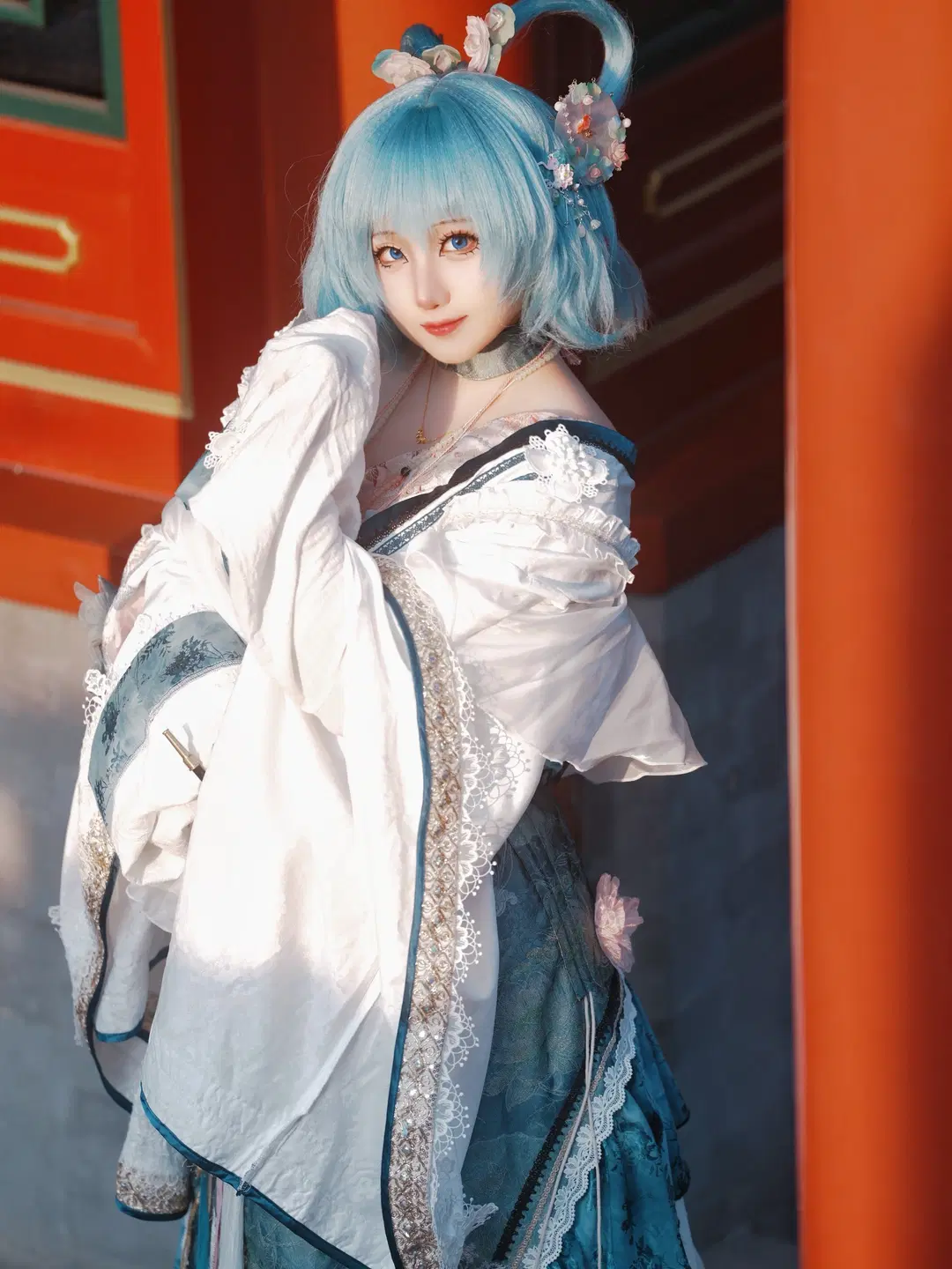 东方Project, 东方, 古风cos, 霍青娥cos, 国风建筑摄影