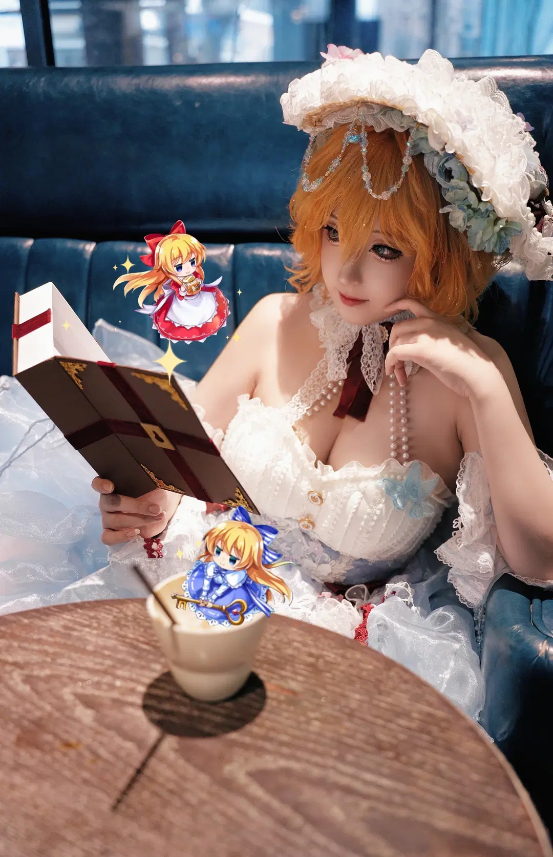 东方Project, 爱丽丝玛格特罗依德cos, 蕾丝洋装, 人偶风, 爱丽丝cosplay