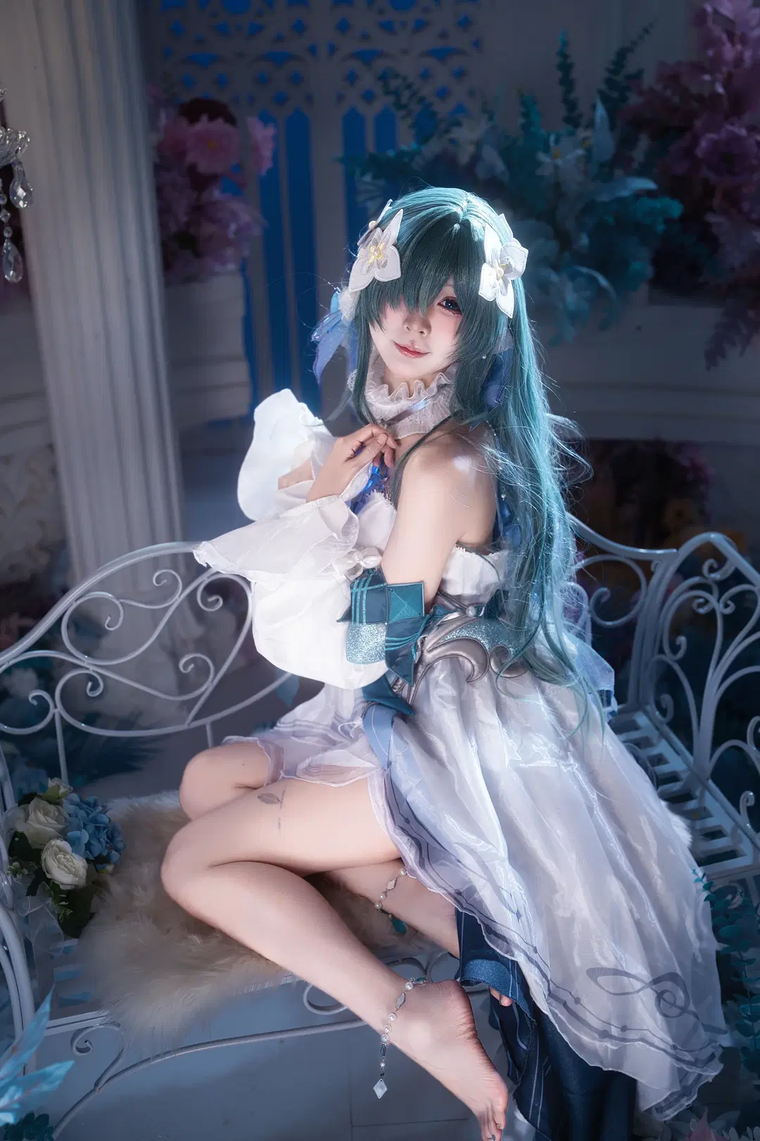 原神沃雅妮莎cos，海底与天空的交界舞台 - DC_Official - 第2张