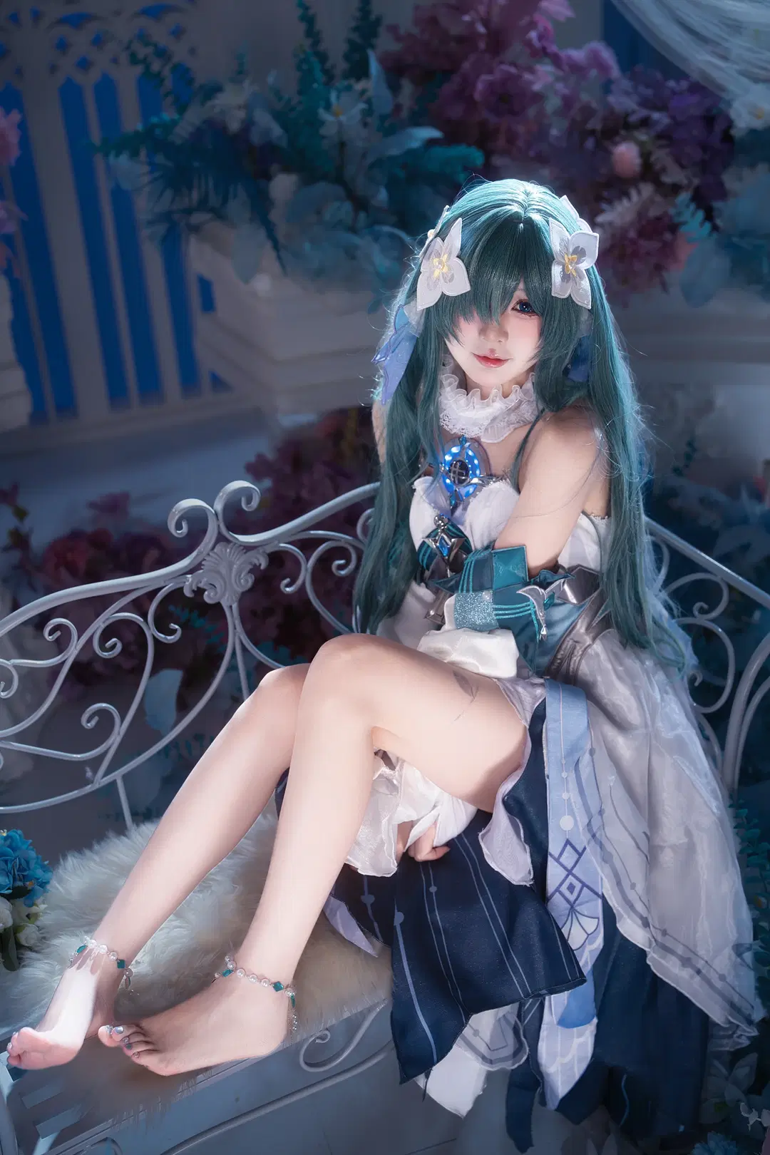 原神沃雅妮莎cos，海底与天空的交界舞台 - DC_Official - 第4张