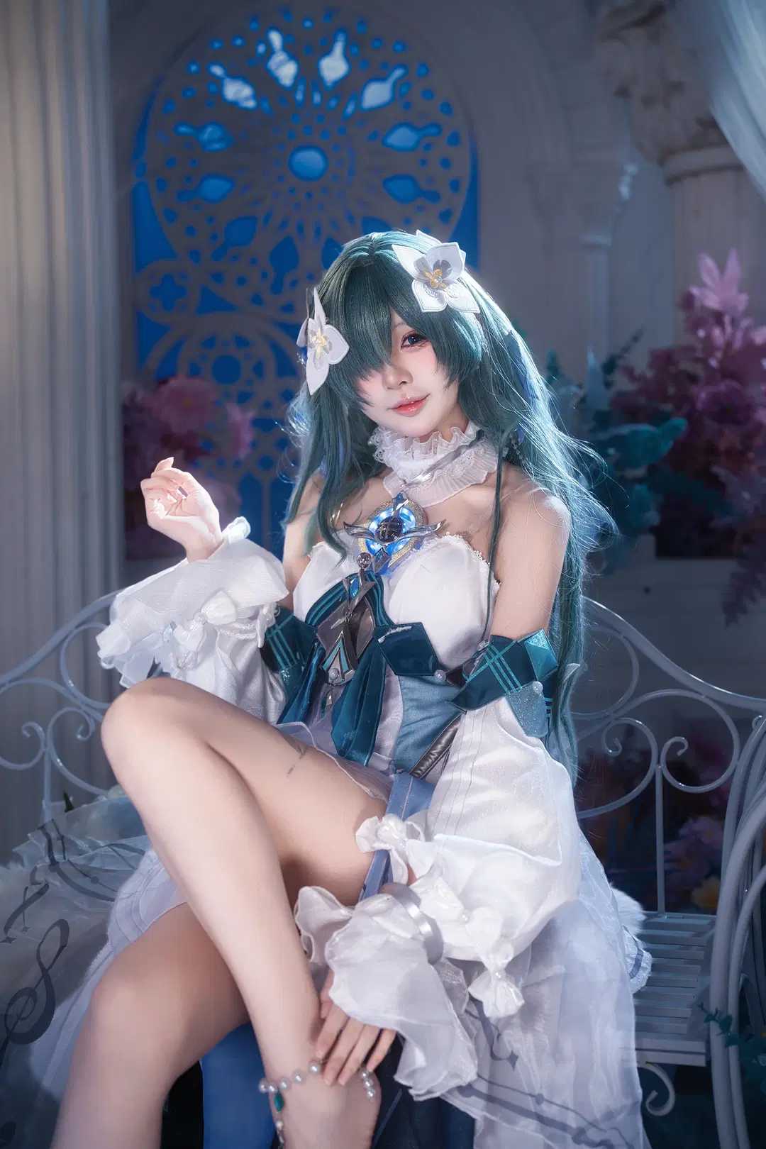 Genshin Impact, Anime cosplay, Sweet girl cosplay, Atmospheric cosplay, Vodyanitsa cos