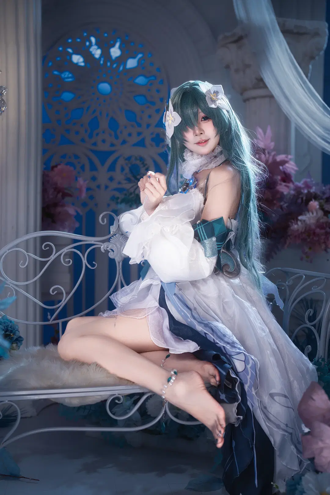 原神沃雅妮莎cos，海底与天空的交界舞台 - DC_Official - 第9张