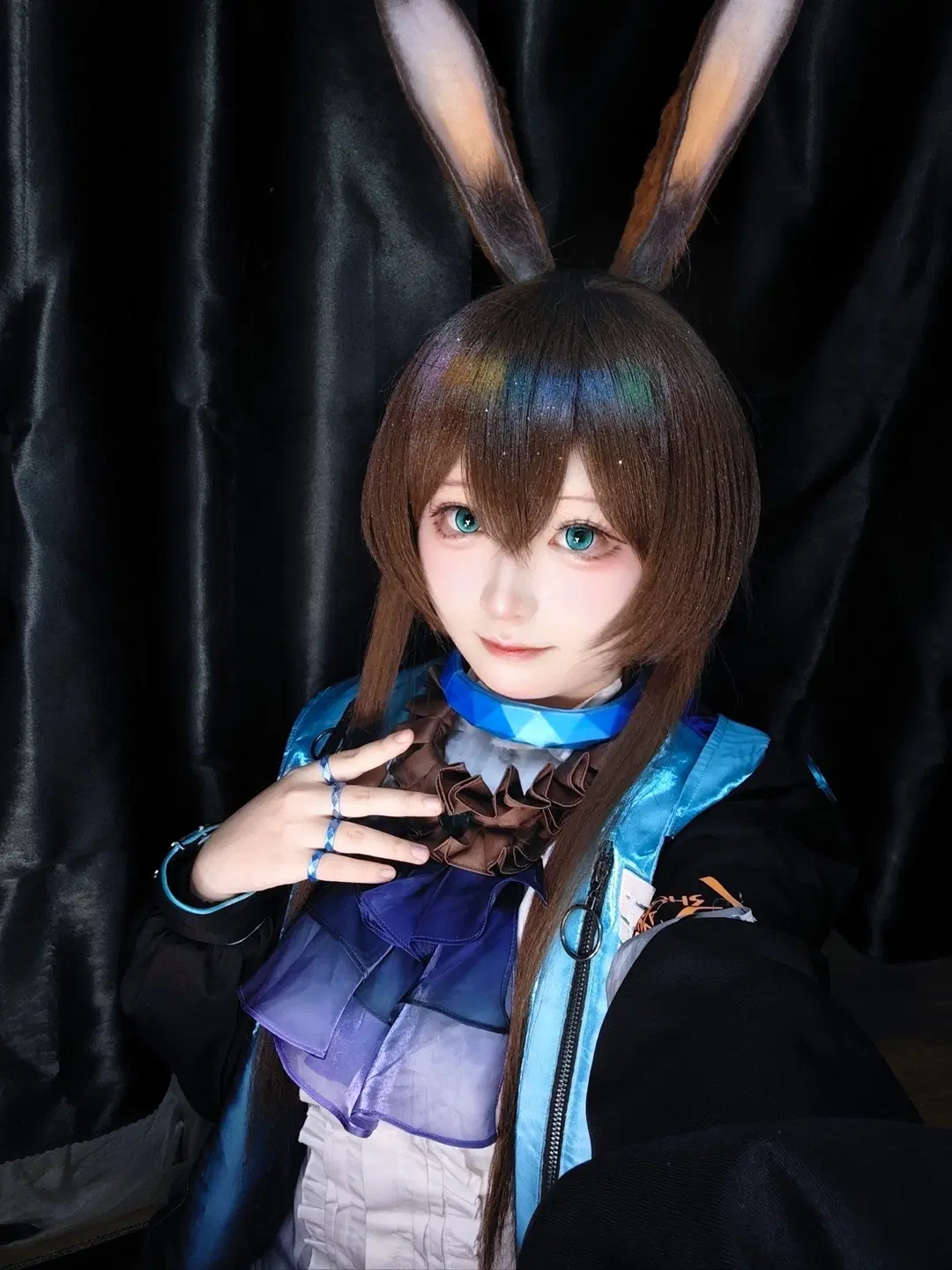 二次元コスプレ, アークナイツ, アーミヤ コスプレ, うさ耳コスプレ, かわいい系コスプレ