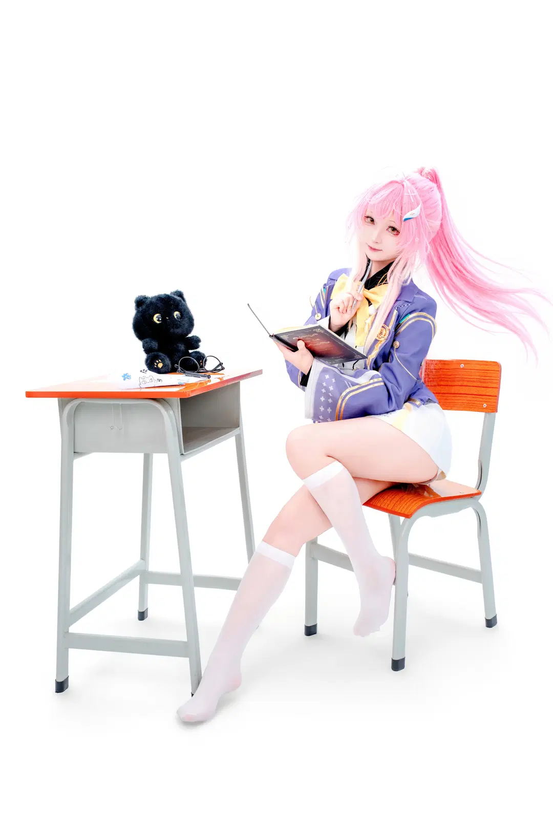 【エイメス コスプレ】『鳴潮』学園の日常、気ままに楽しむ撮影記録 - 茜冉XiRan - 4枚目