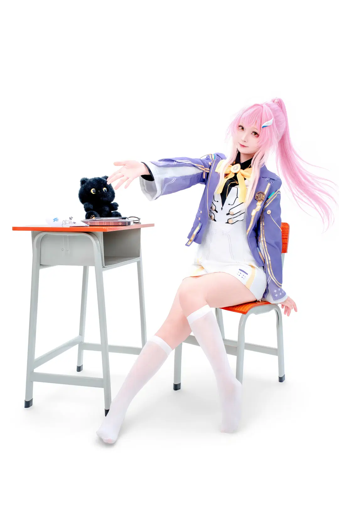 【エイメス コスプレ】『鳴潮』学園の日常、気ままに楽しむ撮影記録 - 茜冉XiRan - 5枚目