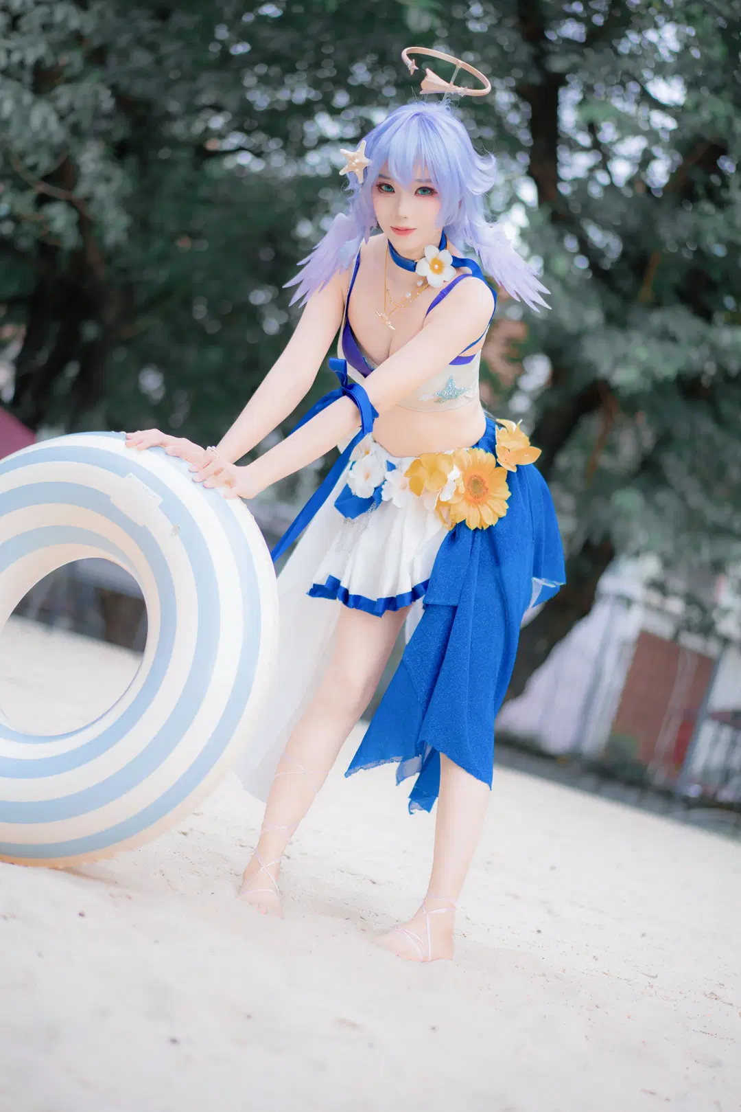 【知更鸟cos】崩坏星穹铁道夏日私设出逃记 - Shiro - 第5张