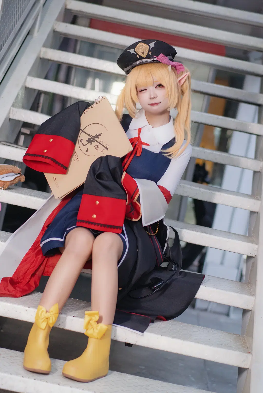 【丹花伊吹cos】碧藍檔案裡的可愛精靈耳少女 - Shiro - 第5張