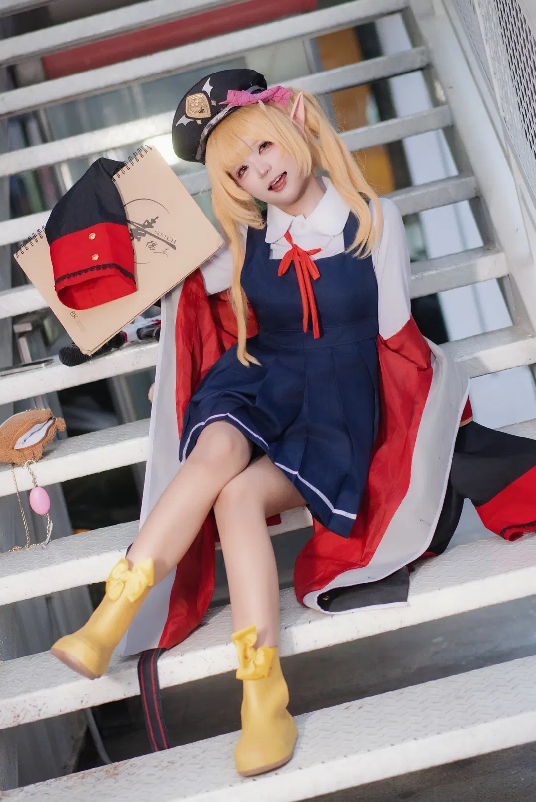【丹花伊吹cos】碧藍檔案裡的可愛精靈耳少女 - Shiro - 第6張