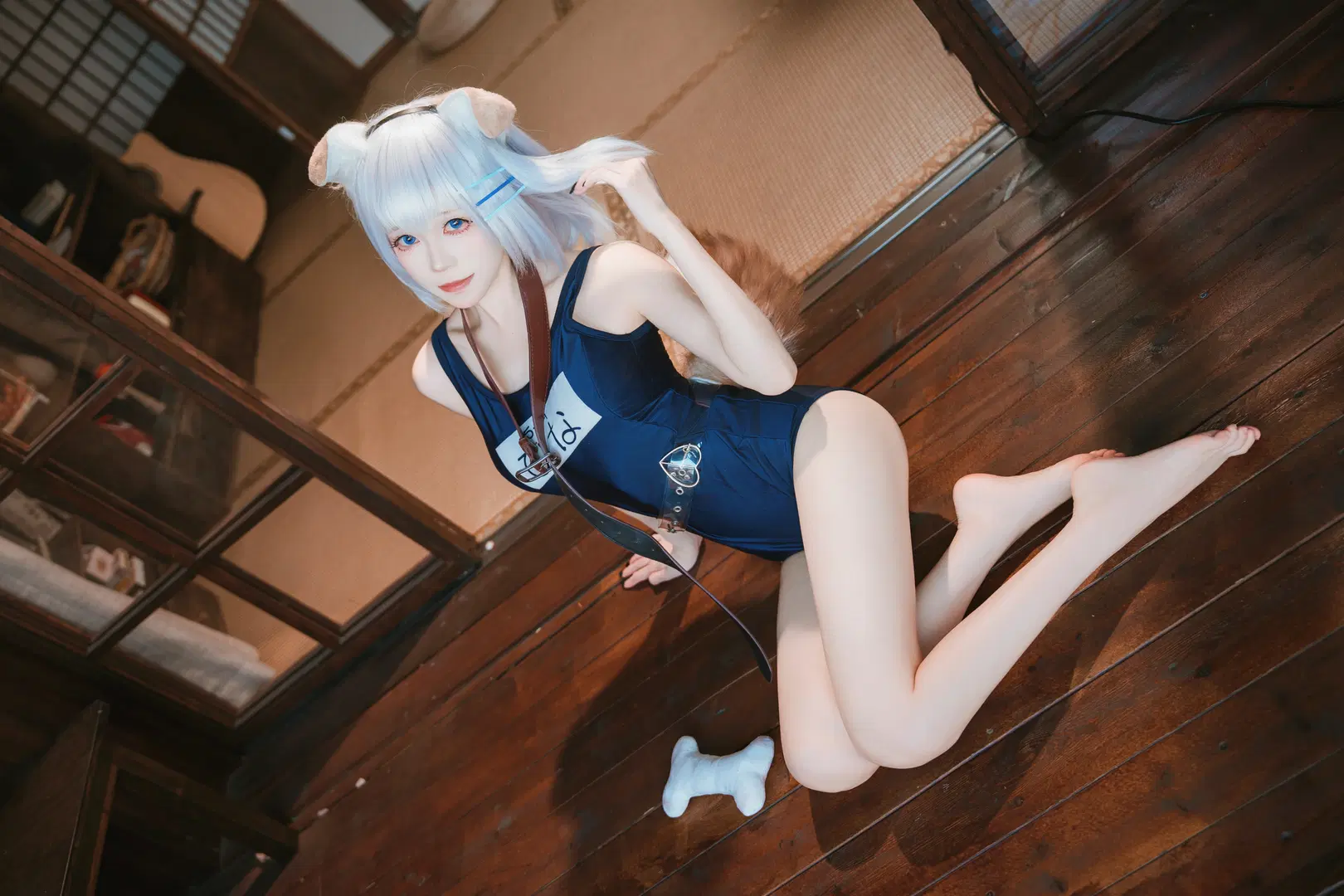 [Tobiichi Origami cosplay] Date A Live puppy-like Origami master photoshoot by Shiro - Image 3