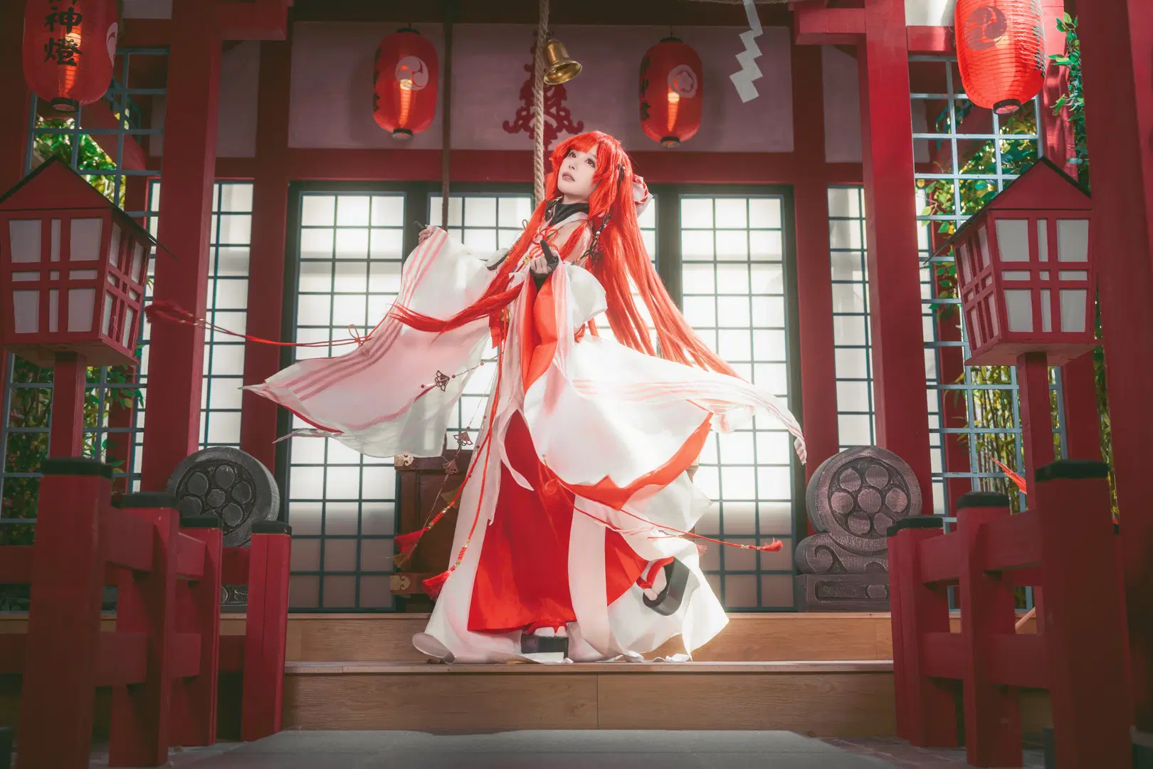 【绘梨衣cos】龙族少女的红白和风物语 - Shiro - 第4张