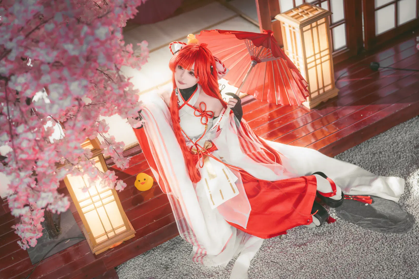 【绘梨衣cos】龙族少女的红白和风物语 - Shiro - 第9张