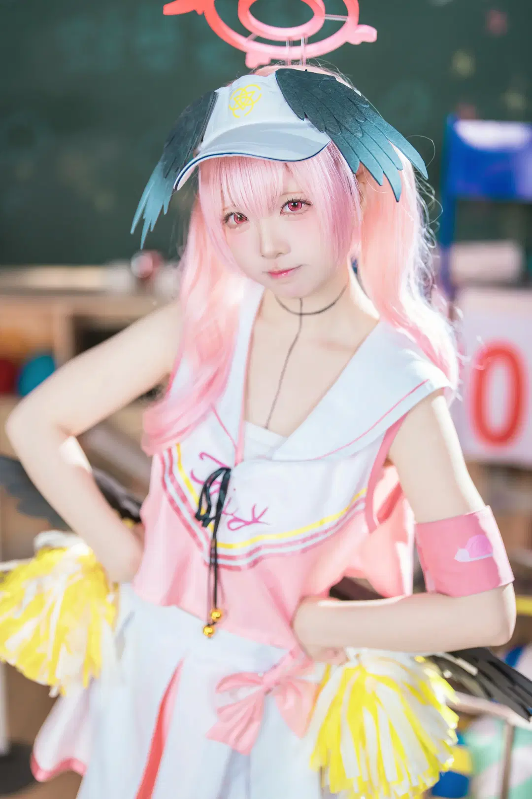 【下江小春cos】碧藍檔案拉拉隊正片拍攝記錄 - Shiro - 第5張