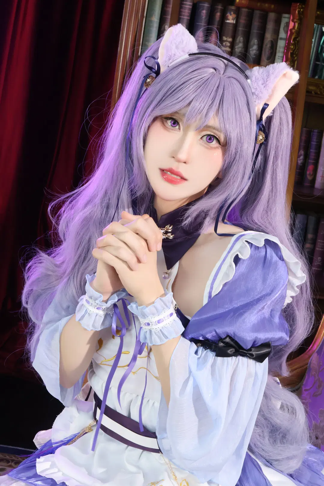 【刻晴cos】原神刻晴女僕裝，男孩子的超萌反差體驗 - mako - 第4張