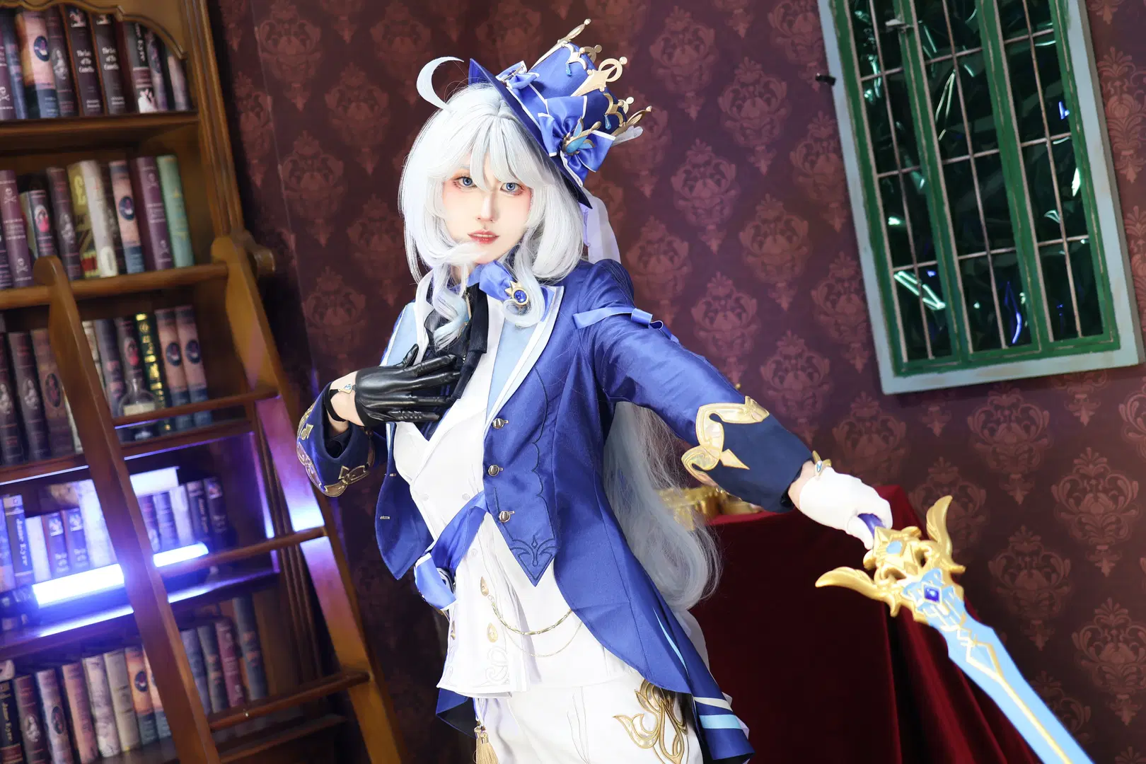 【芙宁娜cos】男孩子的芙宁娜正片，所有人，都听我指挥 - mako - 第2张