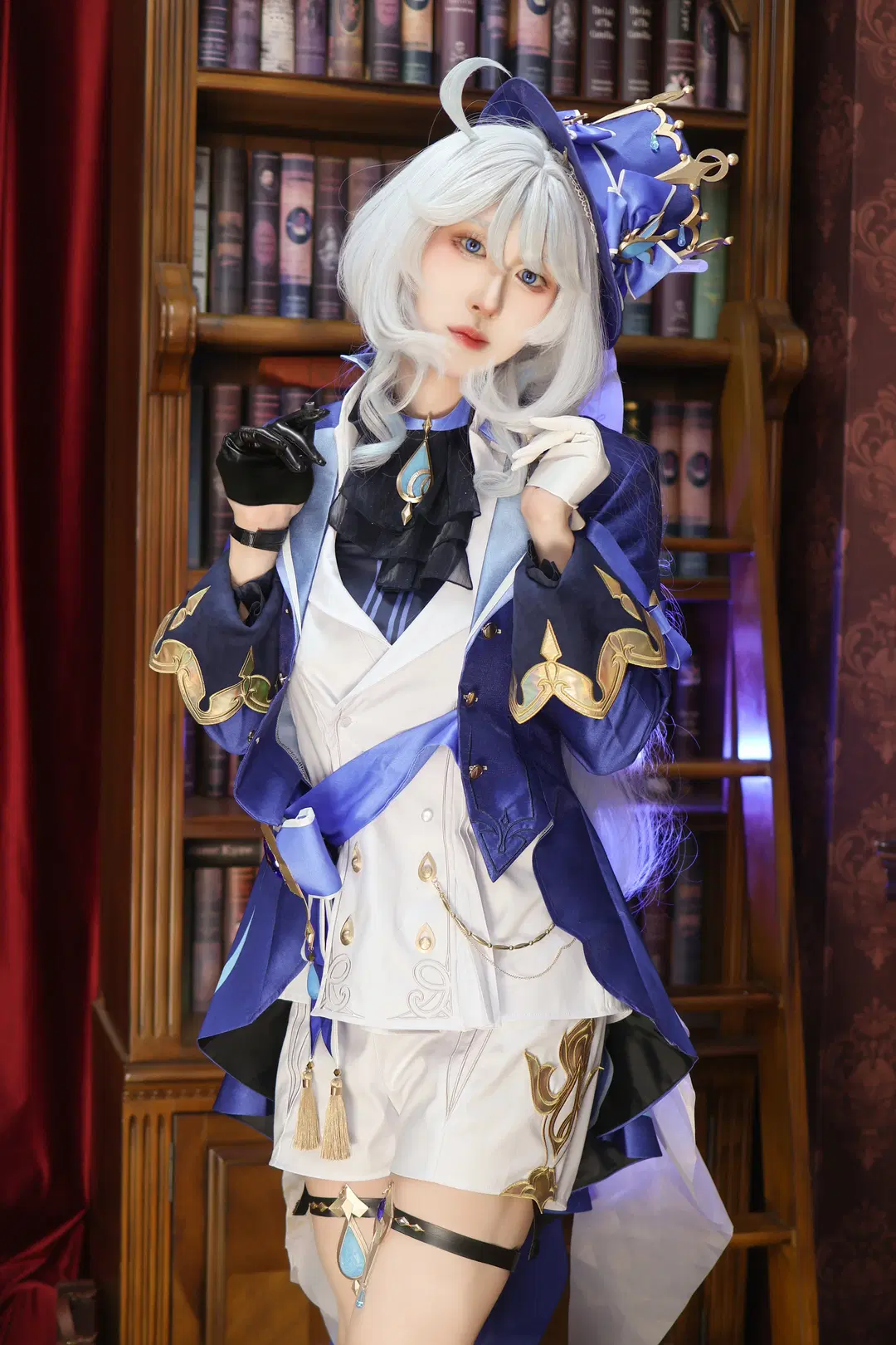 【芙宁娜cos】男孩子的芙宁娜正片，所有人，都听我指挥 - mako - 第3张