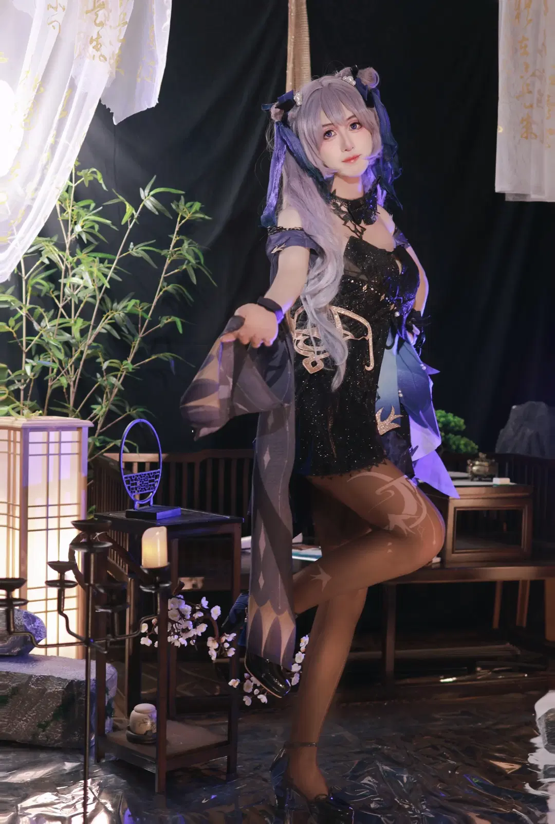 [Keqing cosplay] A boy challenges Genshin Impact Keqing's Opulent Splendor by mako - Image 3