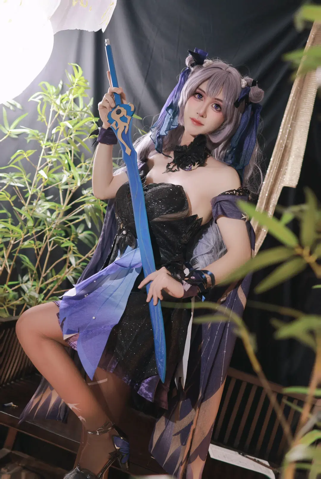 [Keqing cosplay] A boy challenges Genshin Impact Keqing's Opulent Splendor by mako - Image 4