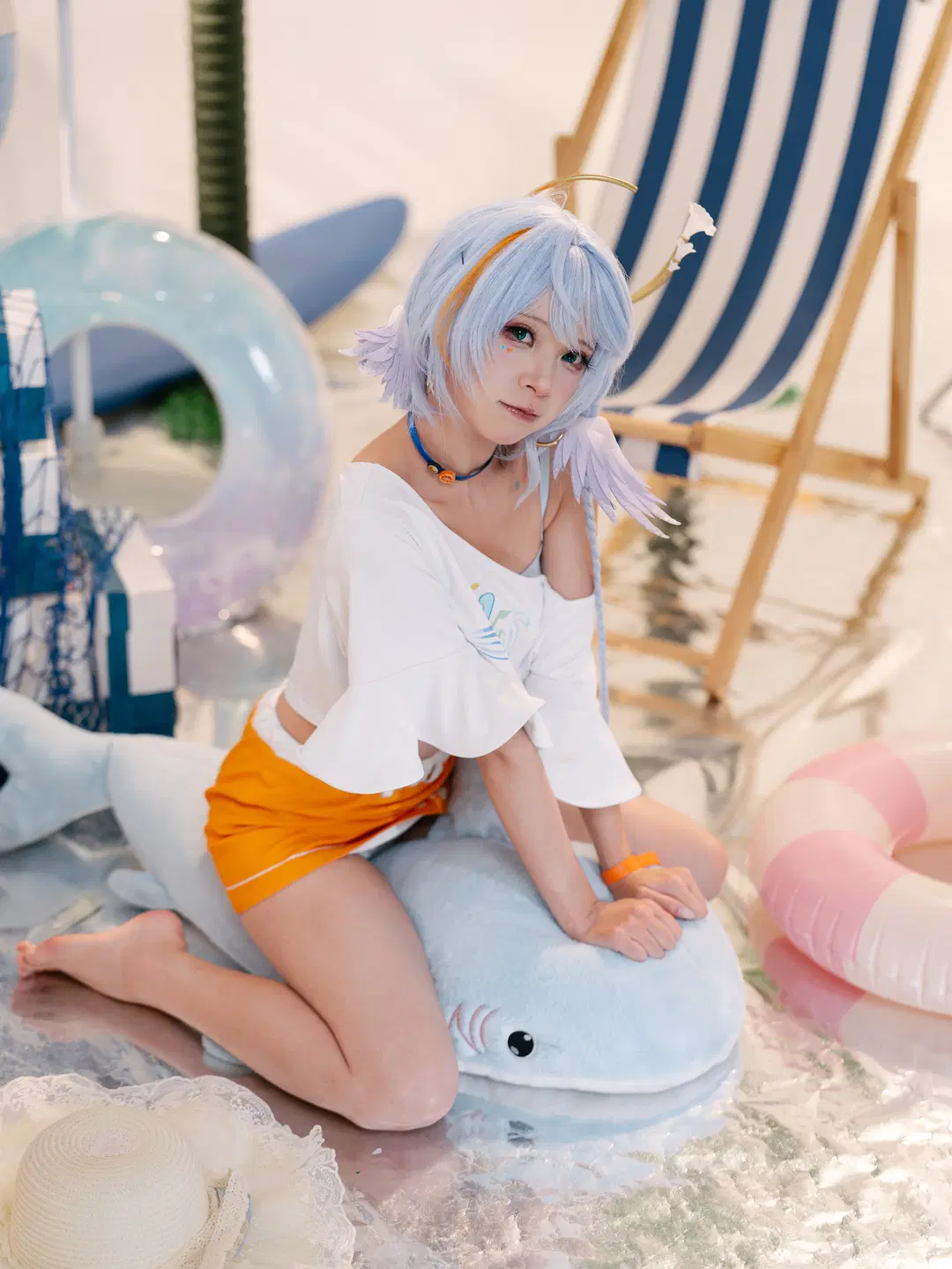 【Robin cosplay】Honkai: Star Rail Summer Swimsuit cosplay Studio shoot Log by 一只黑猫 - Image 3