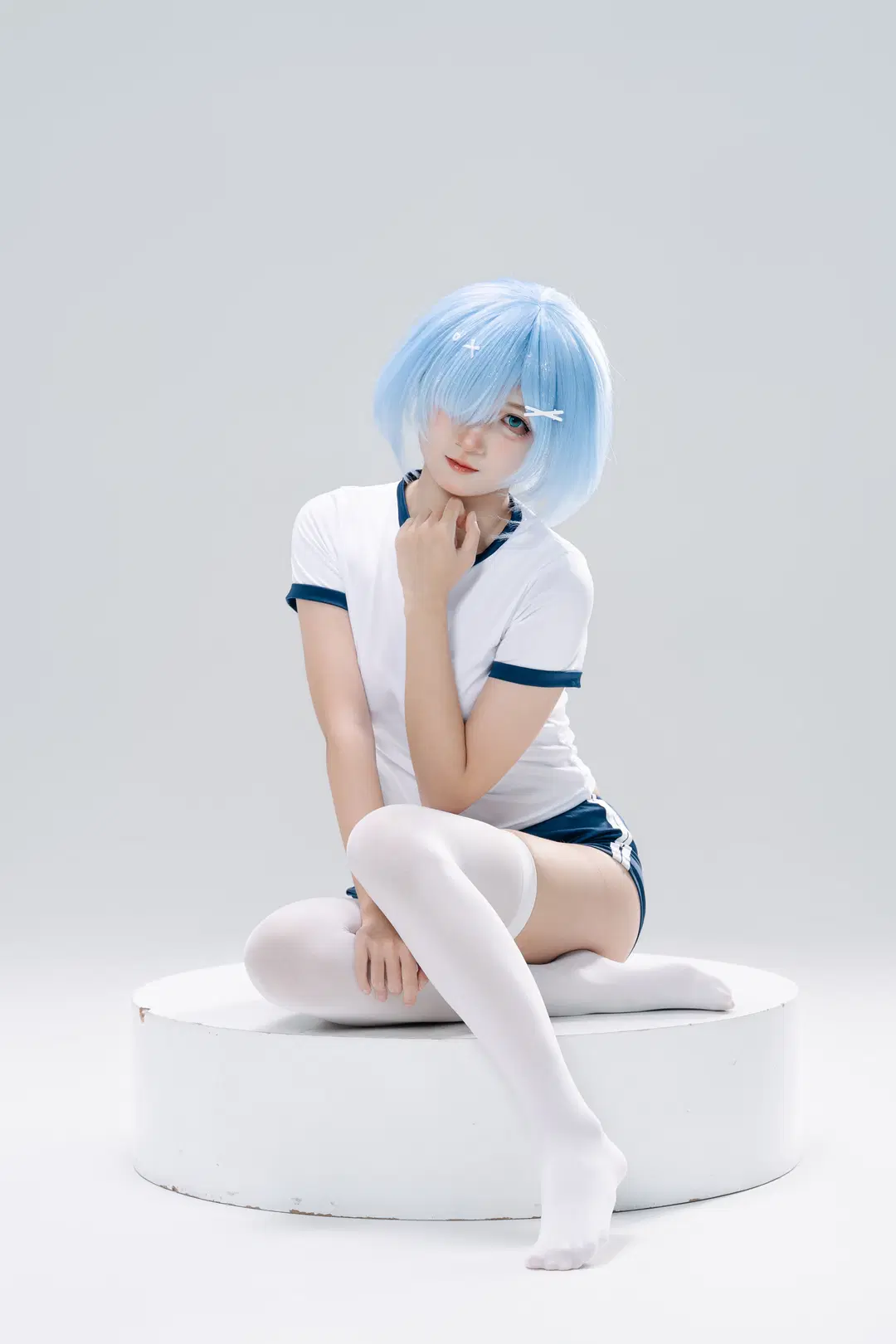 【Rem Cosplay】Re:Zero - Starting Life in Another World: Gymnastics Uniform Girl by 一只黑猫 - Image 11