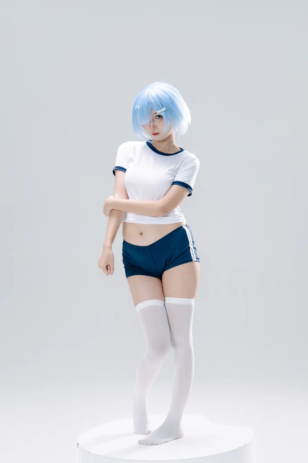 【Rem Cosplay】Re:Zero - Starting Life in Another World: Gymnastics Uniform Girl by 一只黑猫 - Image 3