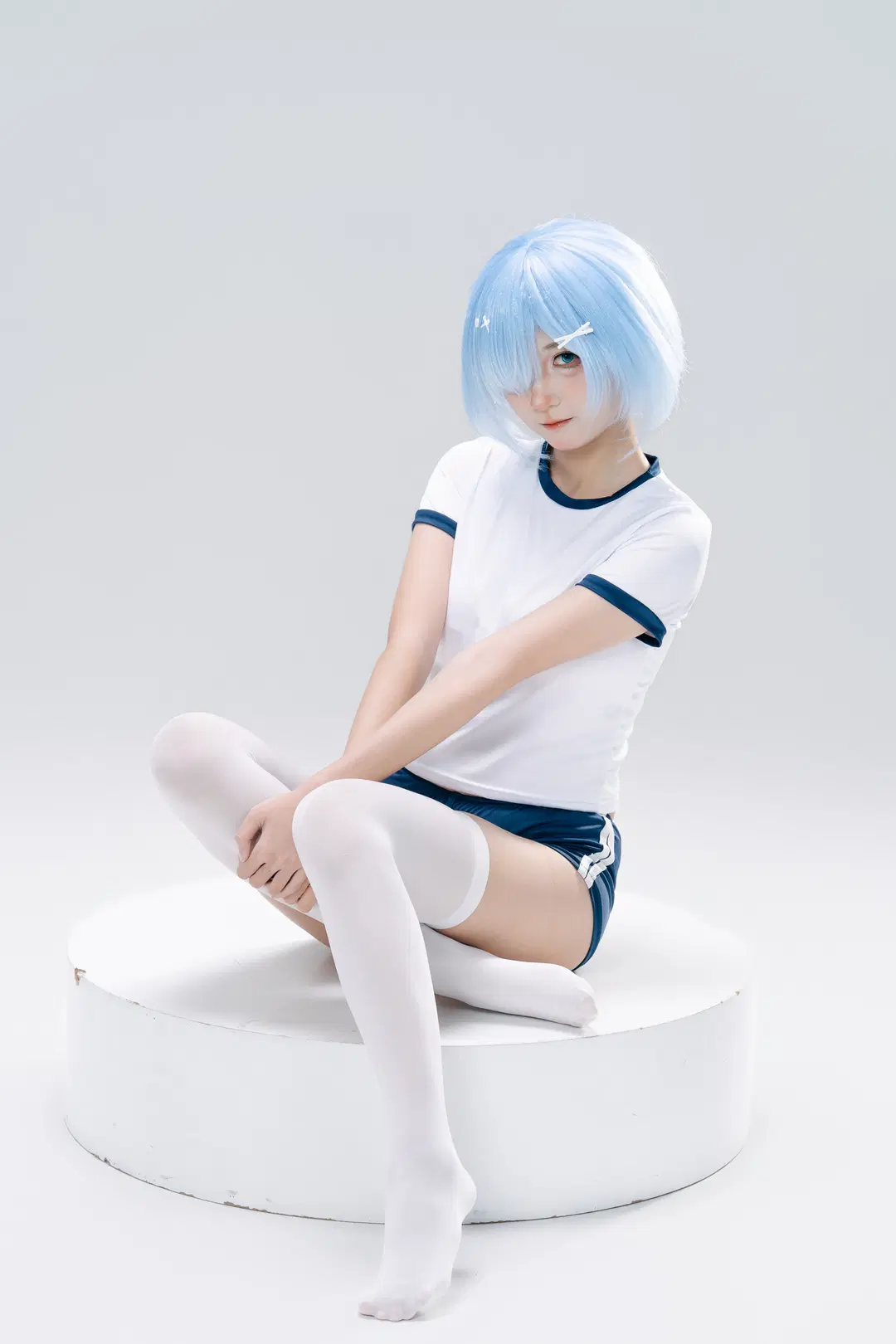 【Rem Cosplay】Re:Zero - Starting Life in Another World: Gymnastics Uniform Girl by 一只黑猫 - Image 5