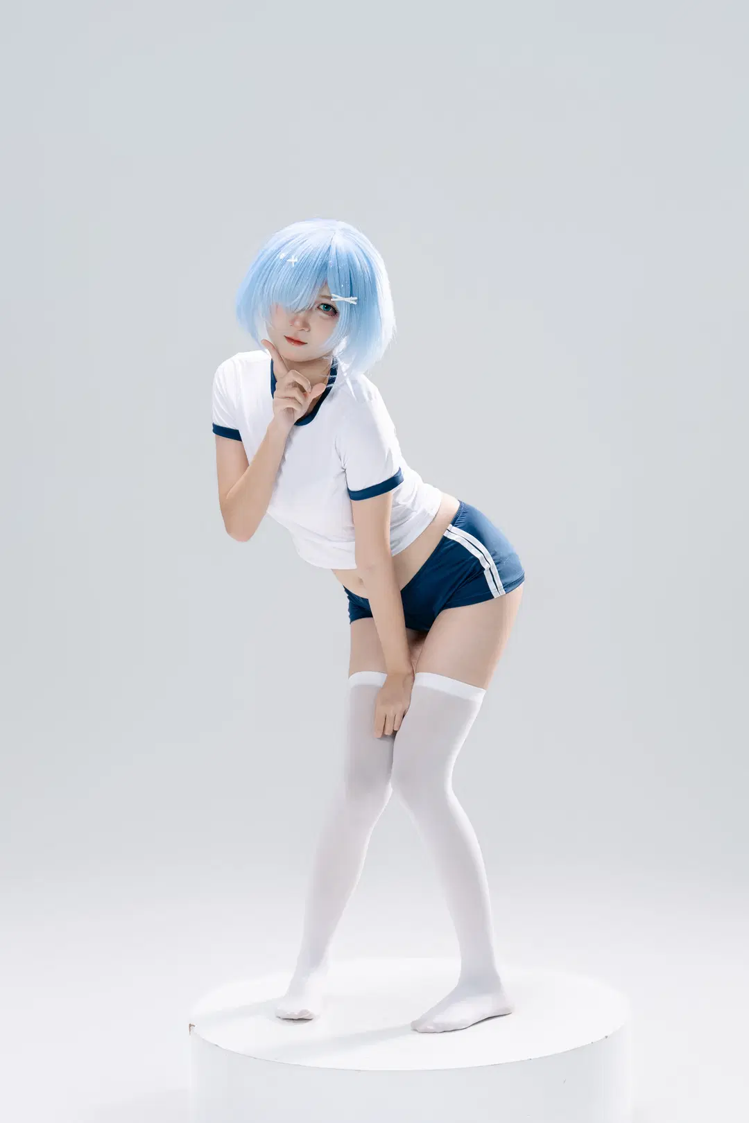 【Rem Cosplay】Re:Zero - Starting Life in Another World: Gymnastics Uniform Girl by 一只黑猫 - Image 6
